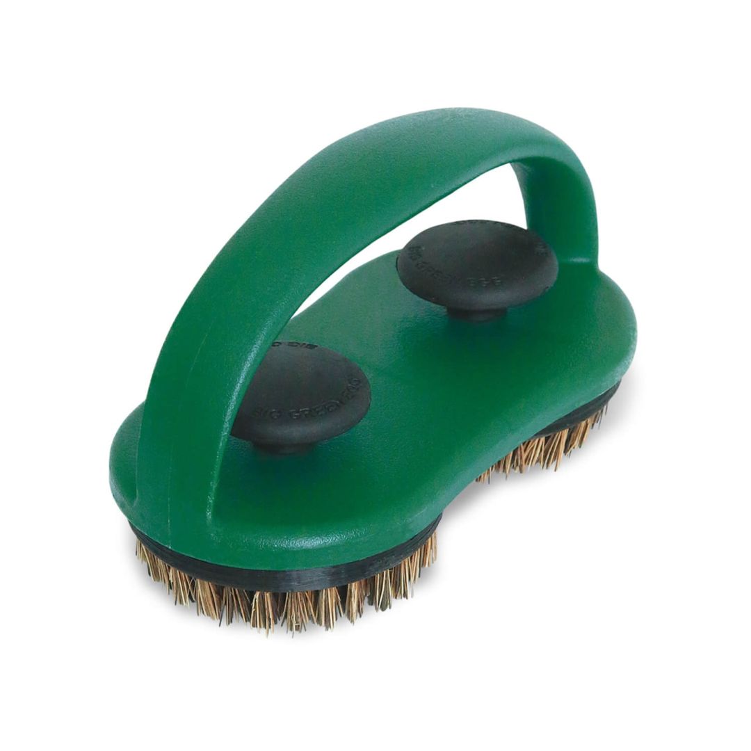 Brosse à BBQ à double tête à filaments en palmier