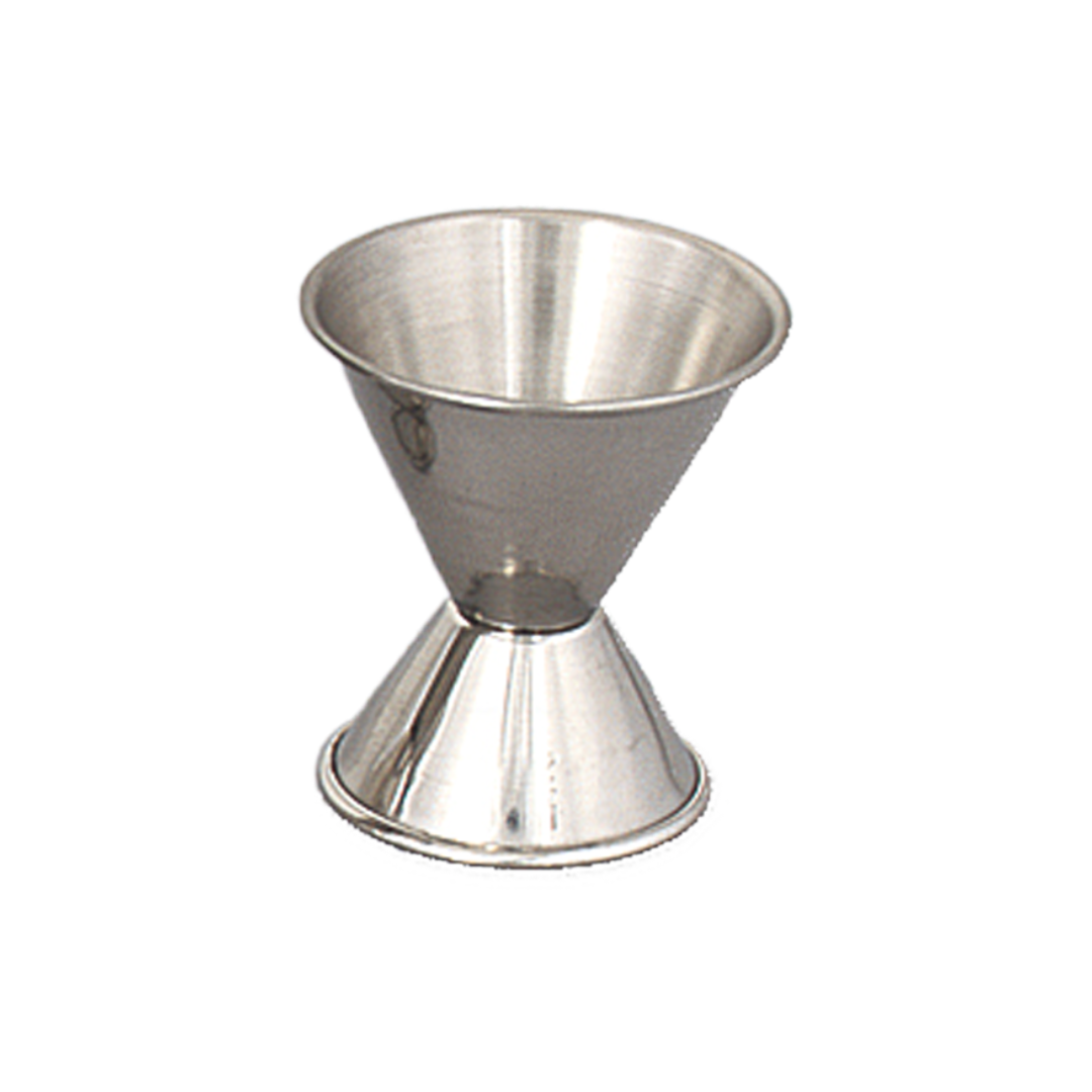Mesure à boisson en acier inoxydable 0,5 oz et 1 oz