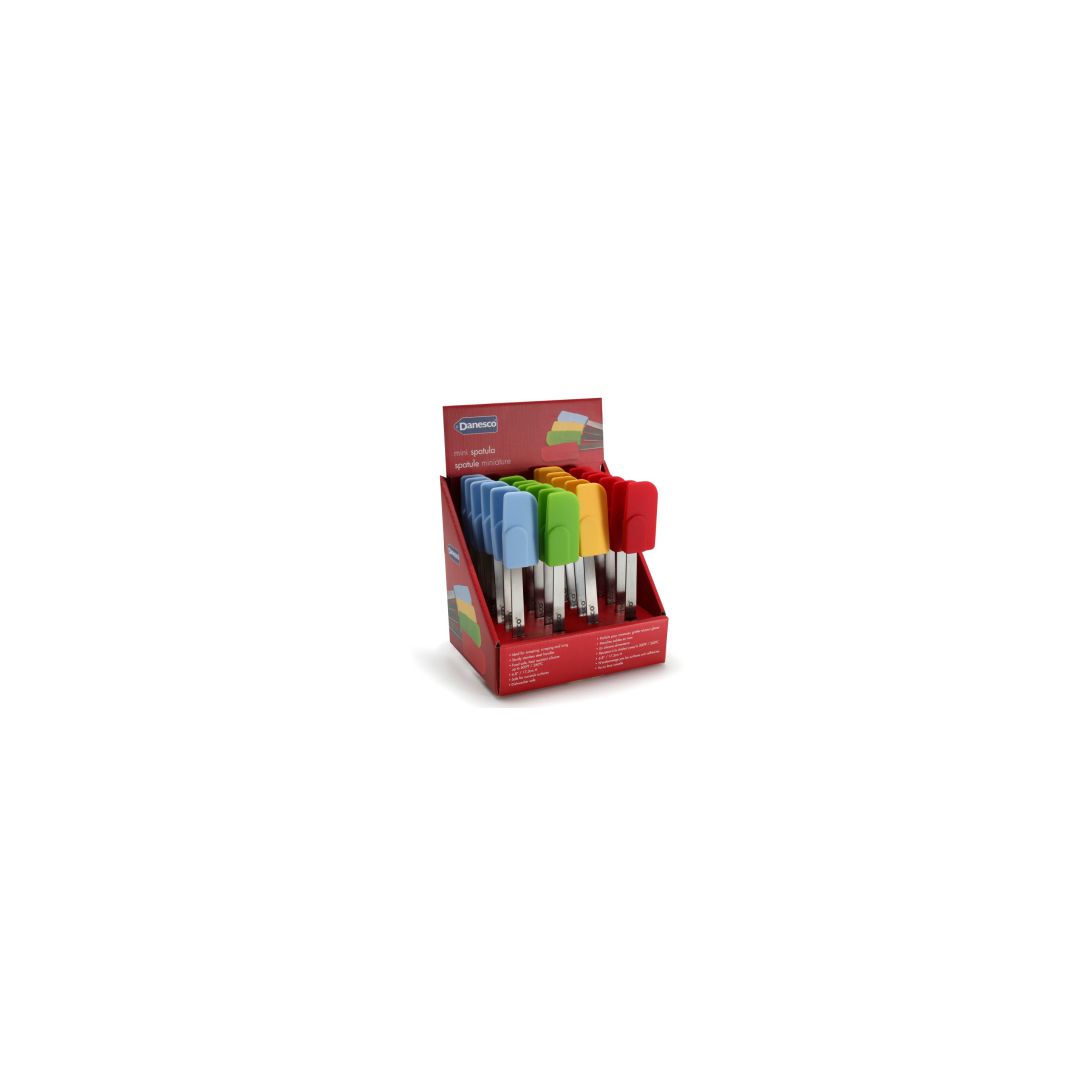 Spatule en silicone miniature - Couleurs assorties