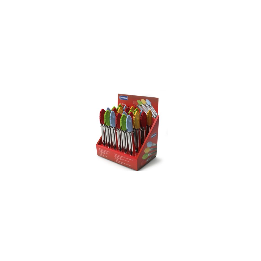 Pinces miniatures avec bouts en silicone - Couleurs assorties