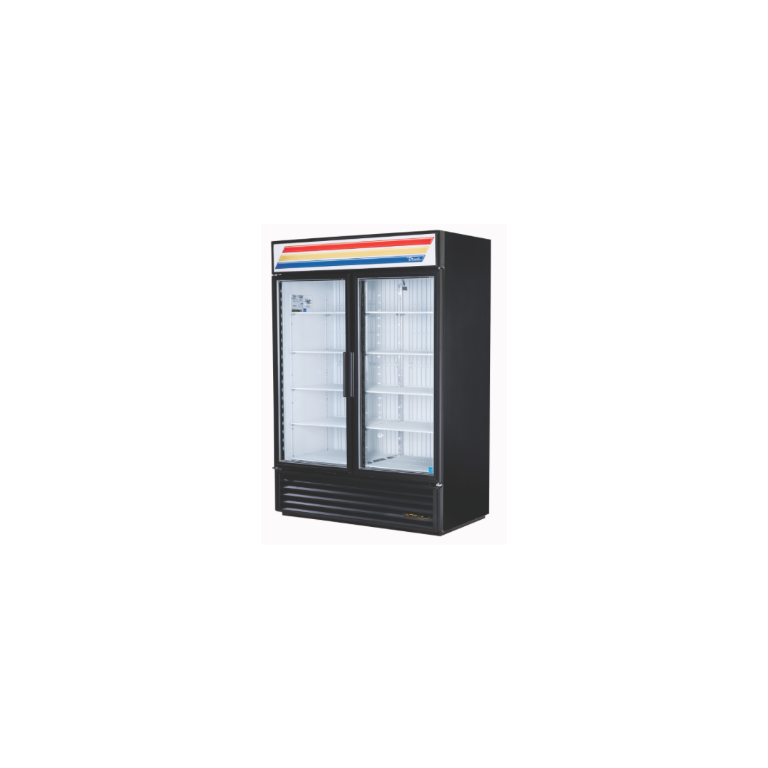 Congélateur 2 portes vitrées battantes - 54"