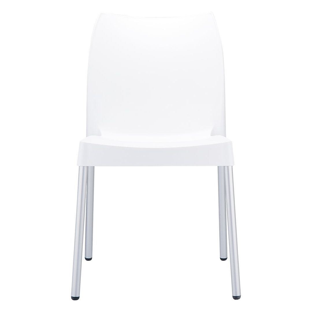 Chaise en résine Vita - Blanc