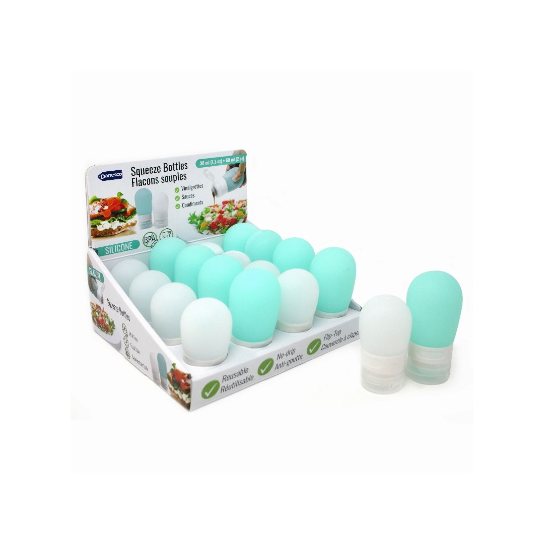 Flacon souple en silicone - Formats assortis