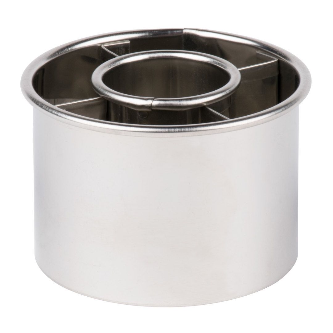 Emporte-pièce à beigne en acier inoxydable 2,5"