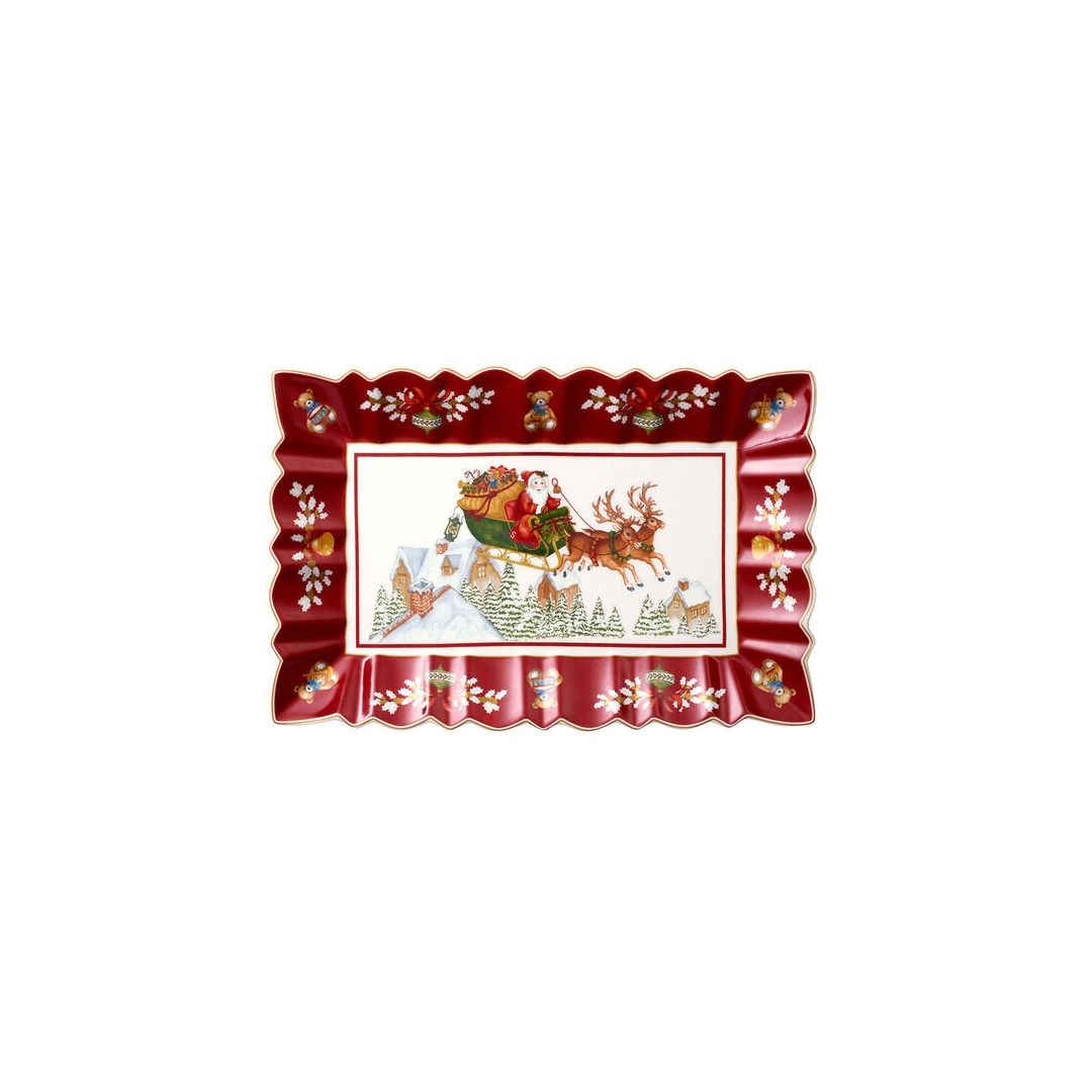 Assiette de service rectangulaire 13,75" x 9" - Toy's Fantasy