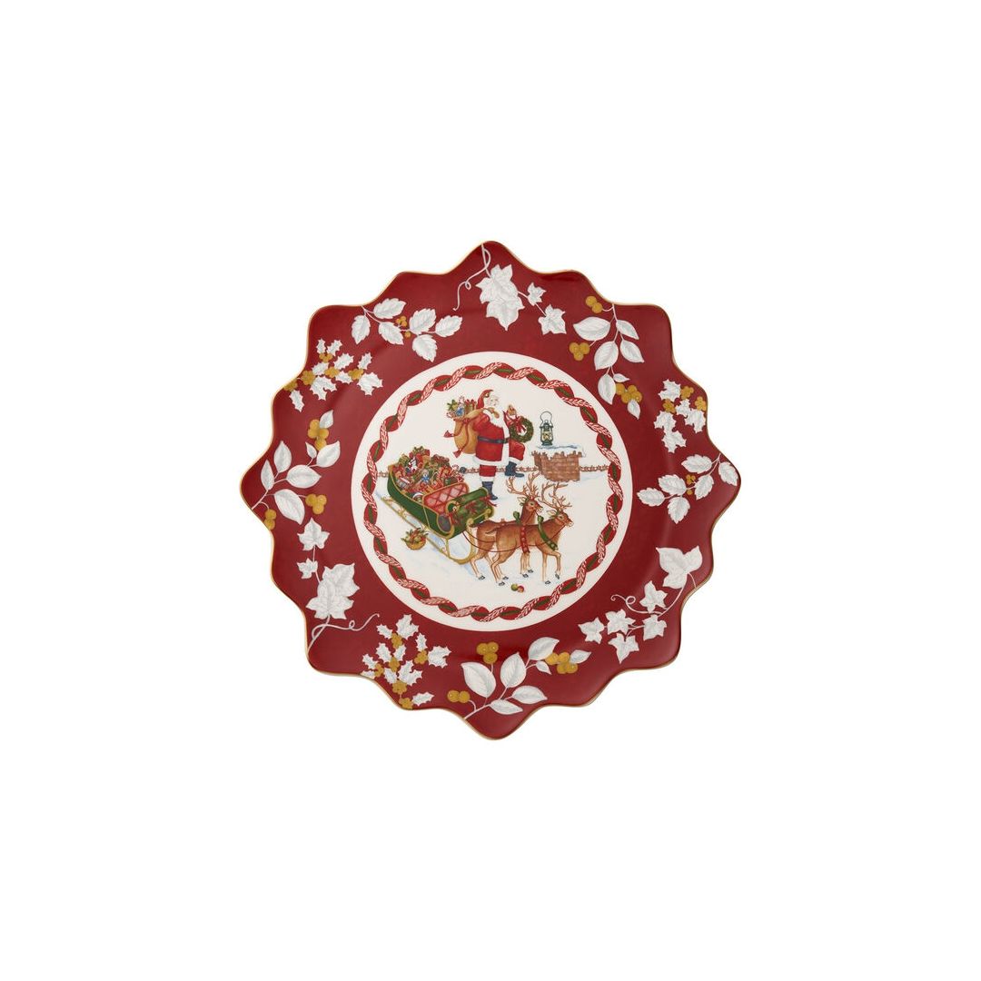 Assiette de service ronde 16,5" - Toy's Fantasy