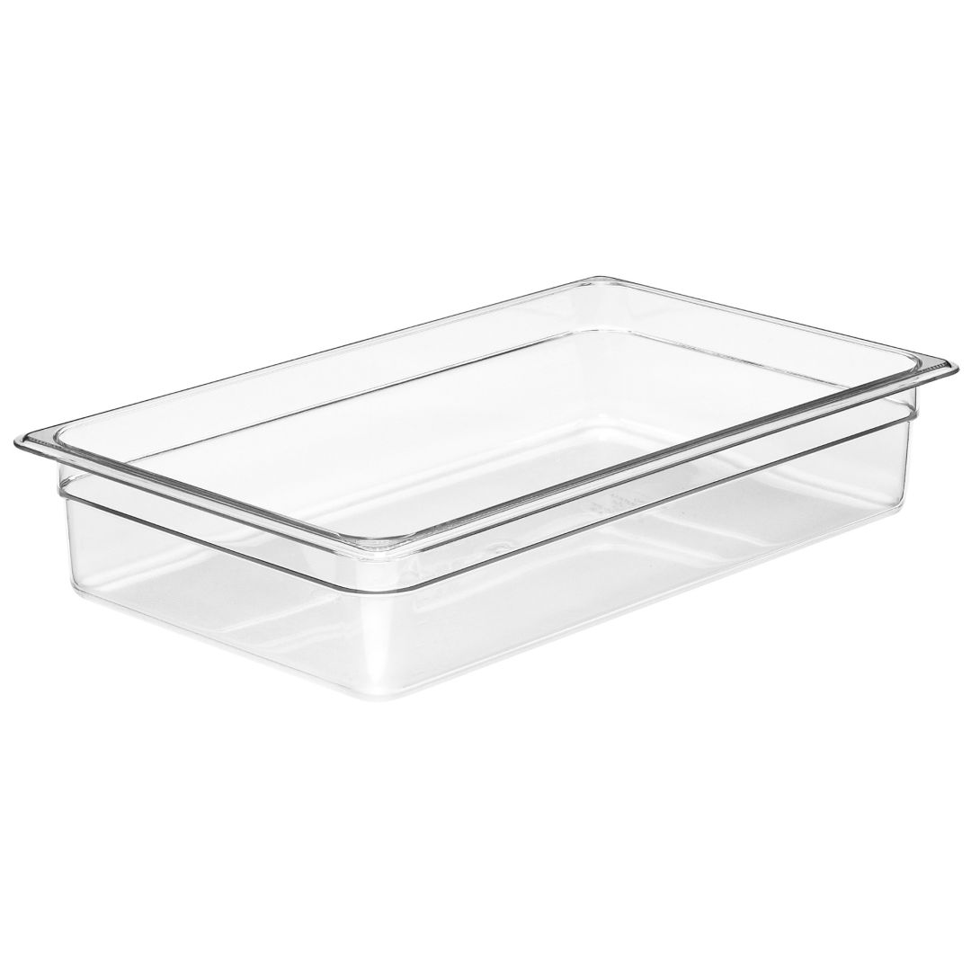 Bac gastronome transparent Camwear 4" - Pleine grandeur