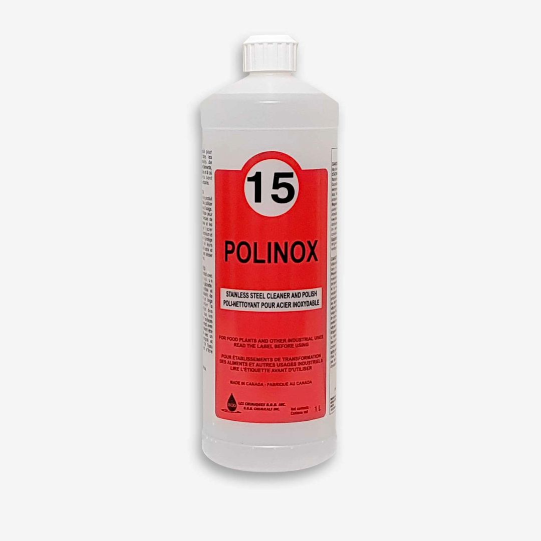 Produit nettoyant pour métaux Polinox