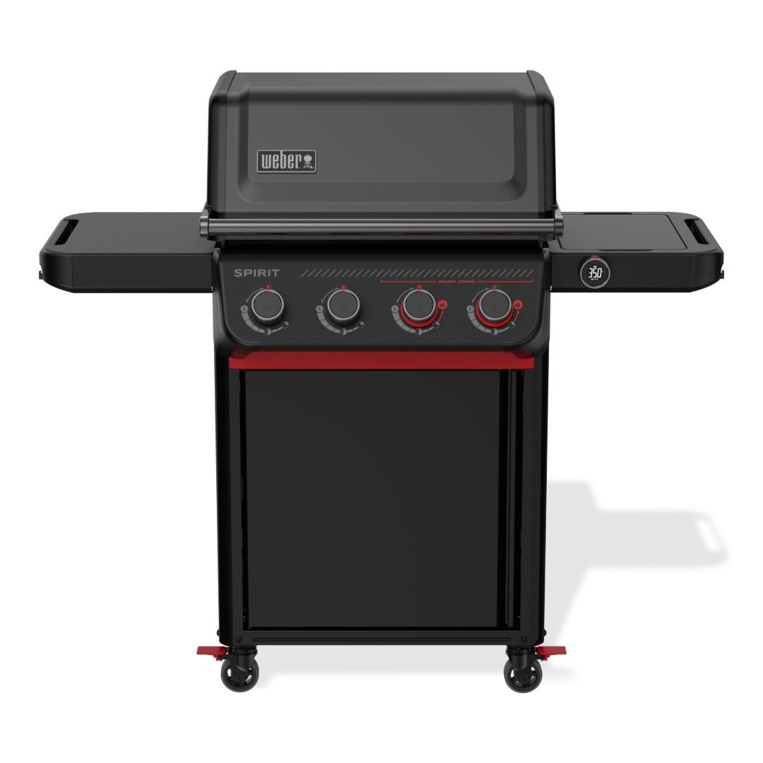 Propane Gas Grill – Spirit EPX-425 Stealth Connected – Black
