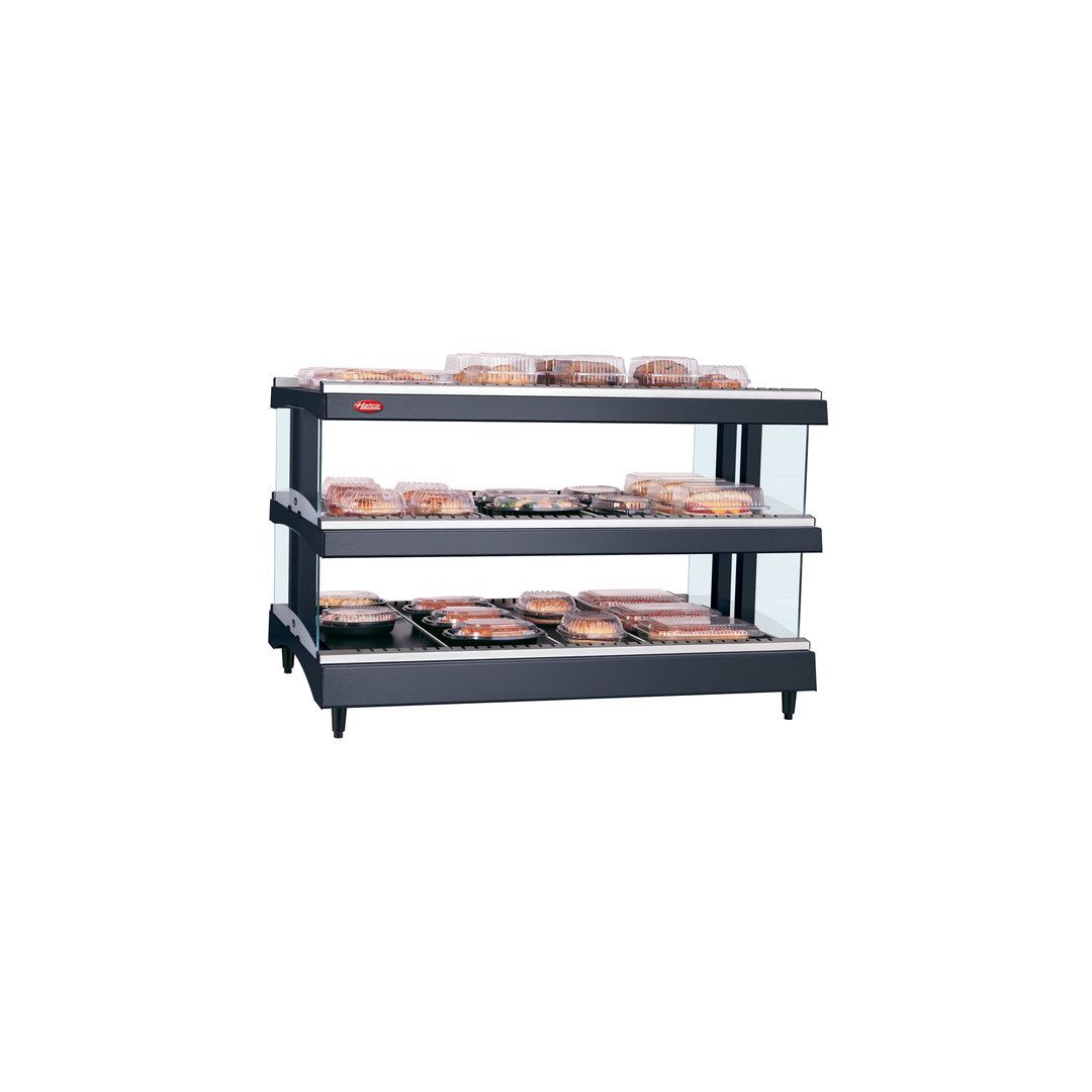 Réchaud de comptoir horizontal, tablette double