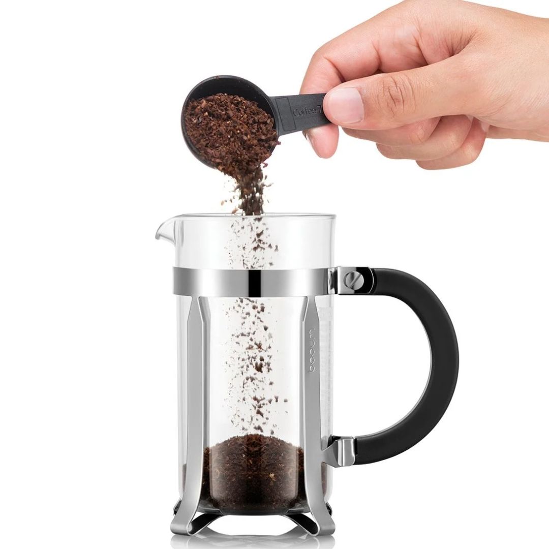 Chambord 3-Cup Glass French Press Coffee Maker - Chrome