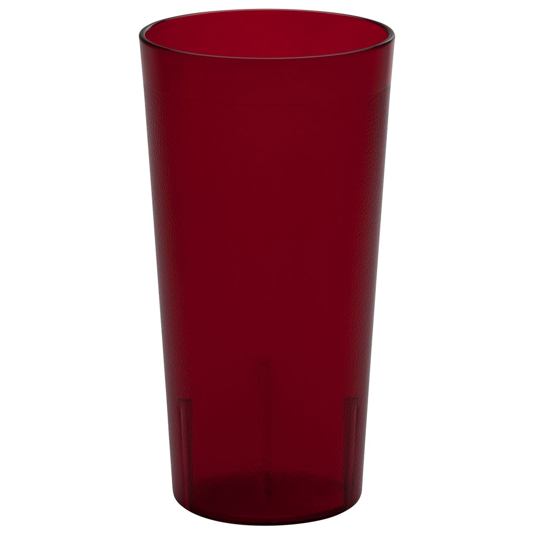 Verre tumbler en plastique rouge 20 oz