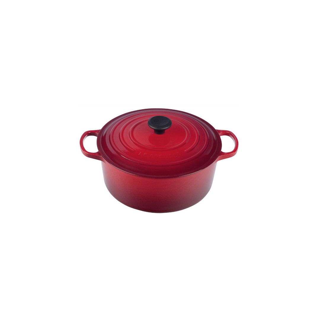 Cocotte ronde 5,3 L - Cerise