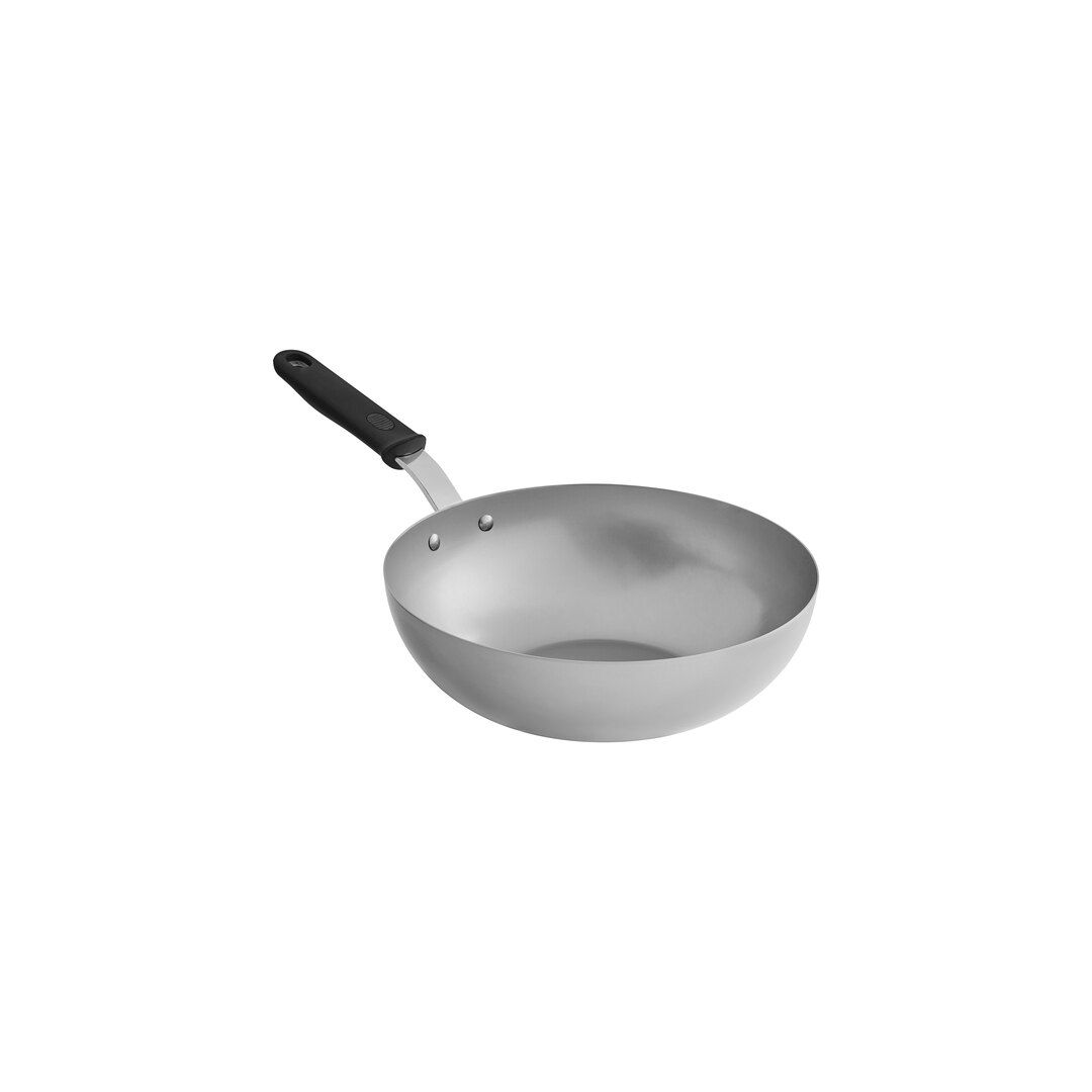 Wok en acier carbone - 11''