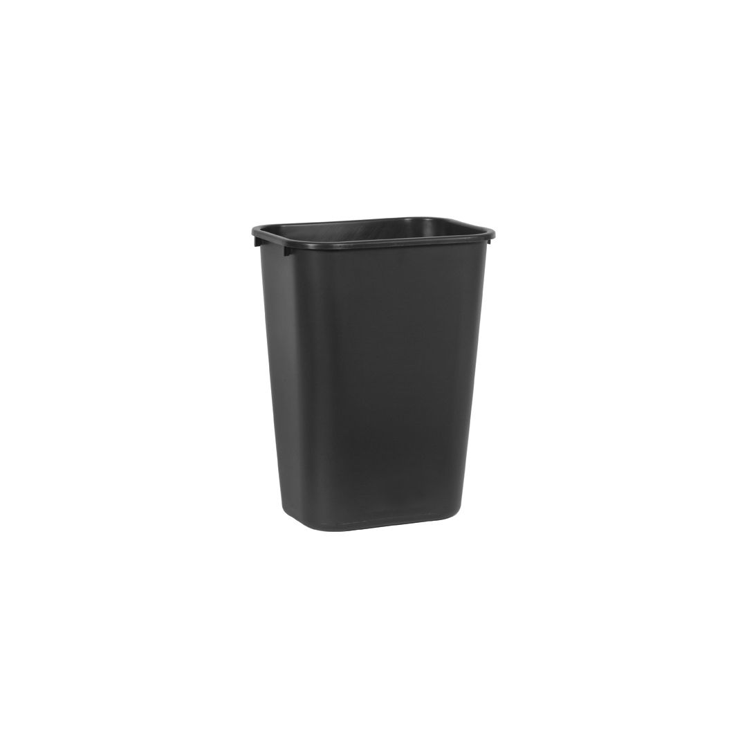 Poubelle rectangulaire 38,8 L - Noir