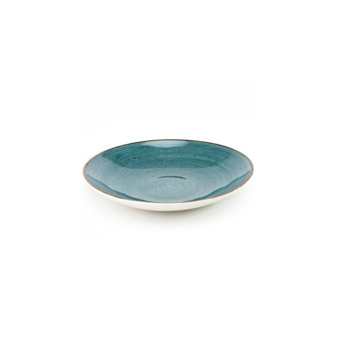 Assiette coupe 29 cm - Bleue 