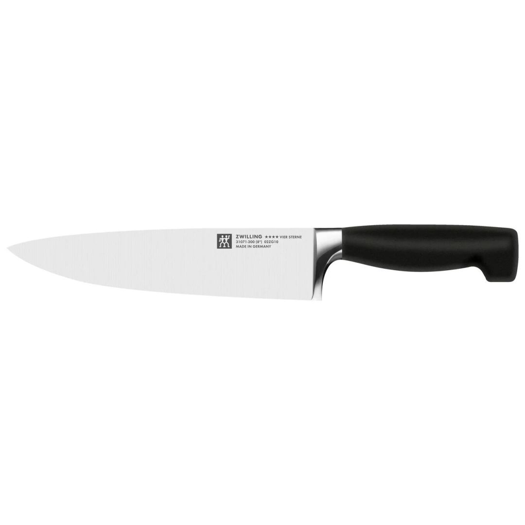 Ensemble de couteaux et bloc Four Star 8 pièces (couteaux à steak en prime)