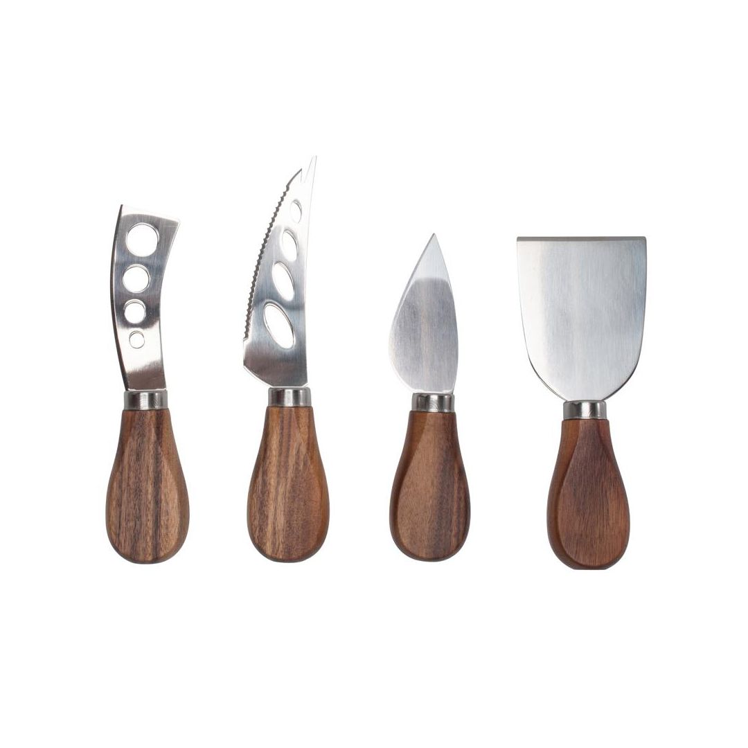 Ensemble de quatre couteaux à fromage