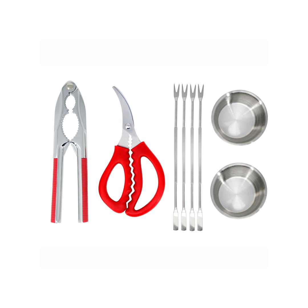 Ensemble 8 pièces outils pour fruits de mer