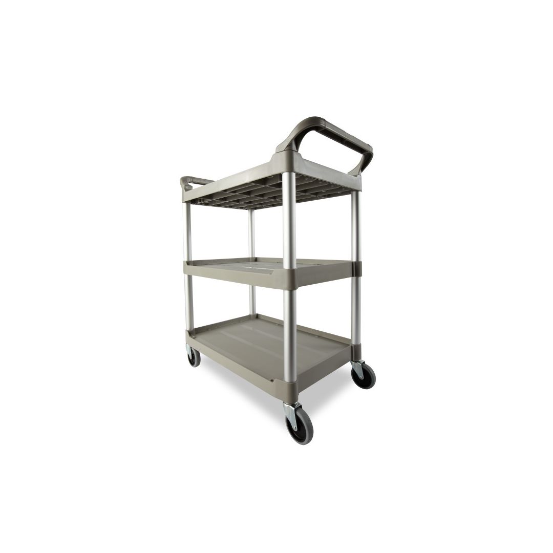 Chariot utilitaire en polypropylène 33,6" x 18,6" - Platine