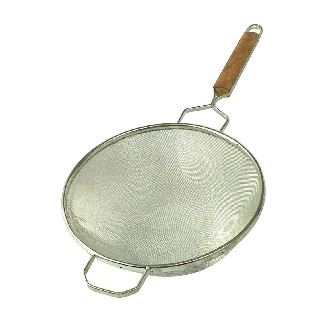 Passoire à maillage double et moyen 10,5"