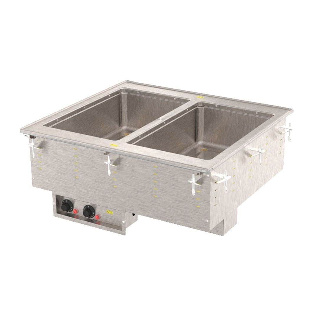 Réchaud à double cavité encastrable - 2000 W