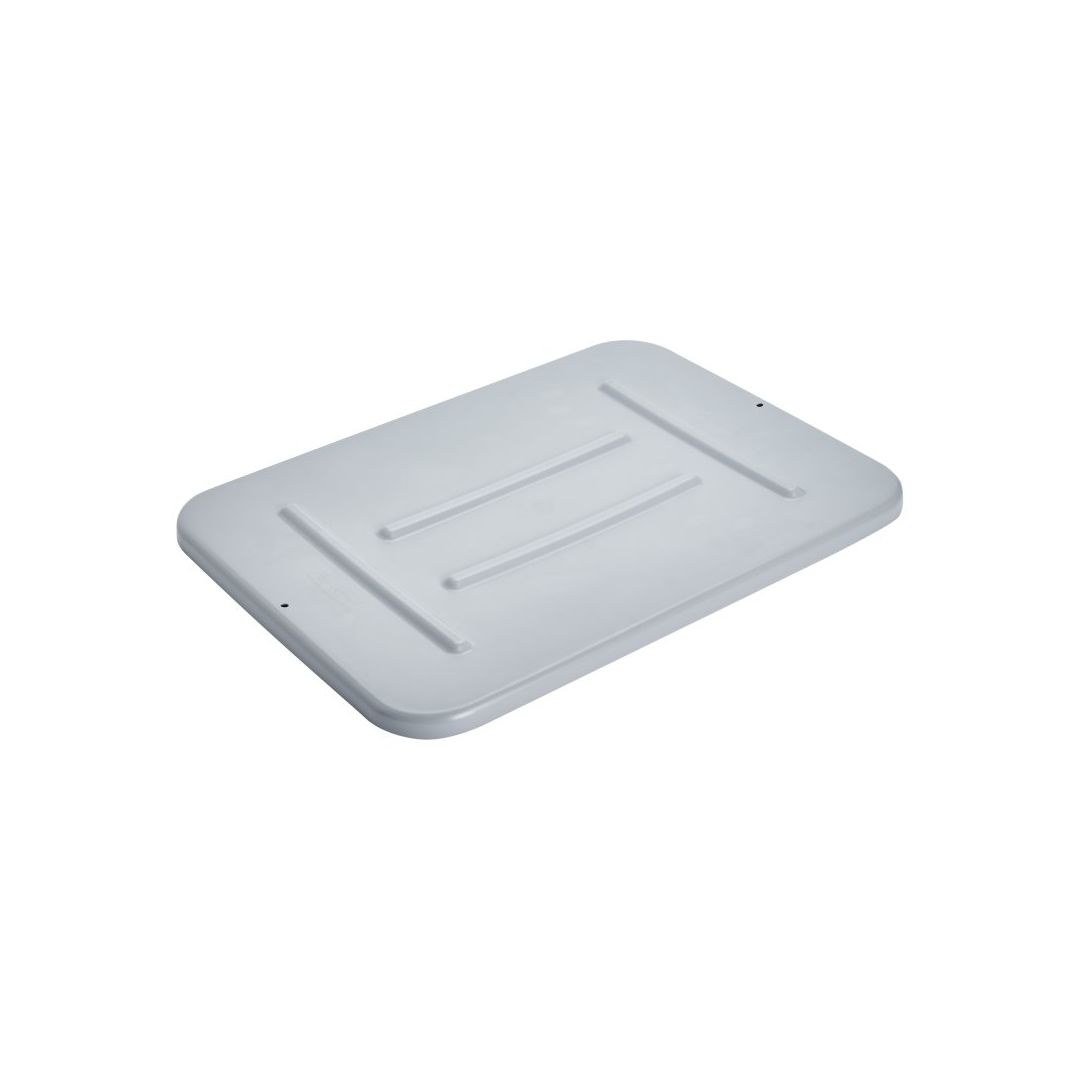 Couvercle pour bac tout usage 20" x 15" x 5" - Gris