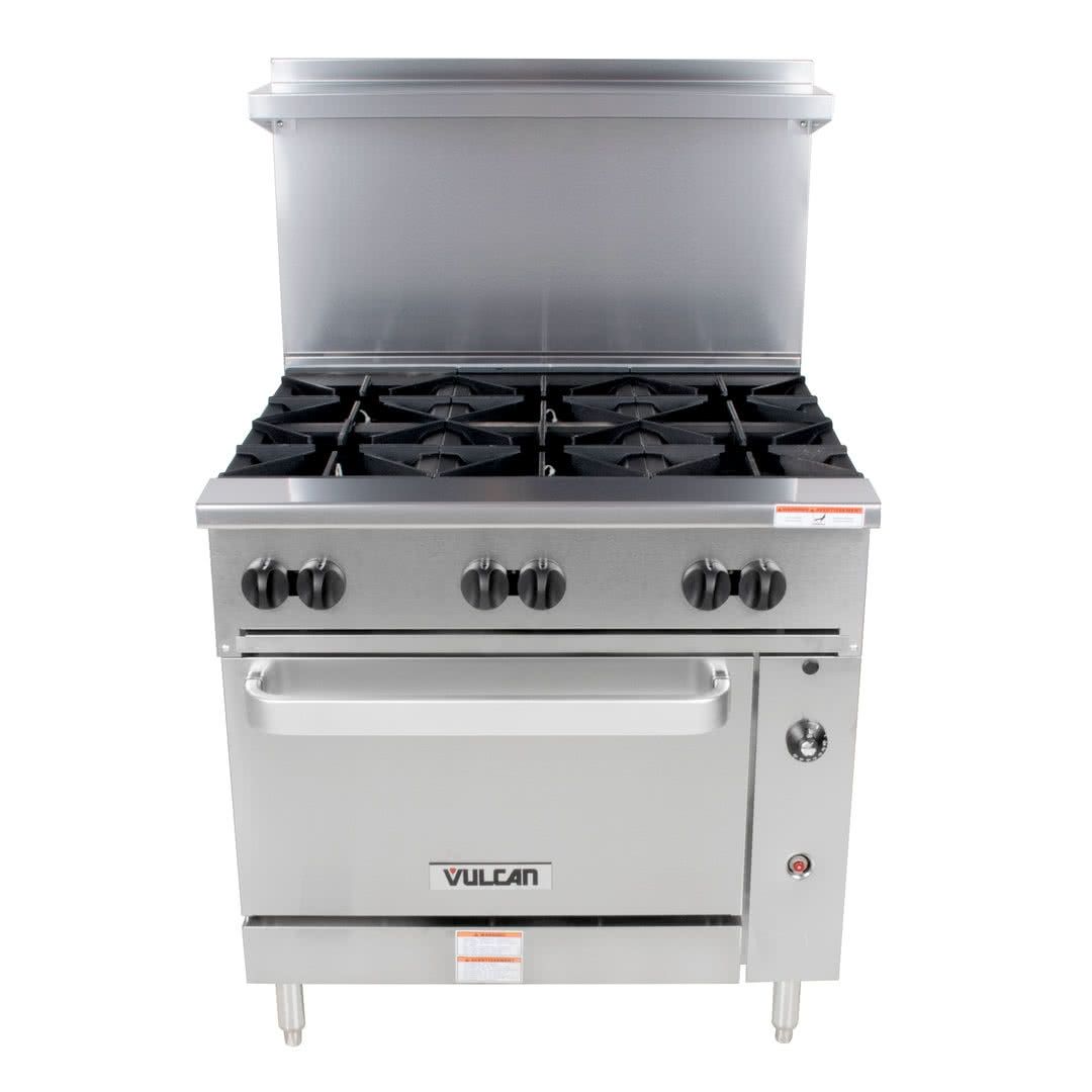 Cuisinière 36’’, 6 feux, 1 four - Gaz propane