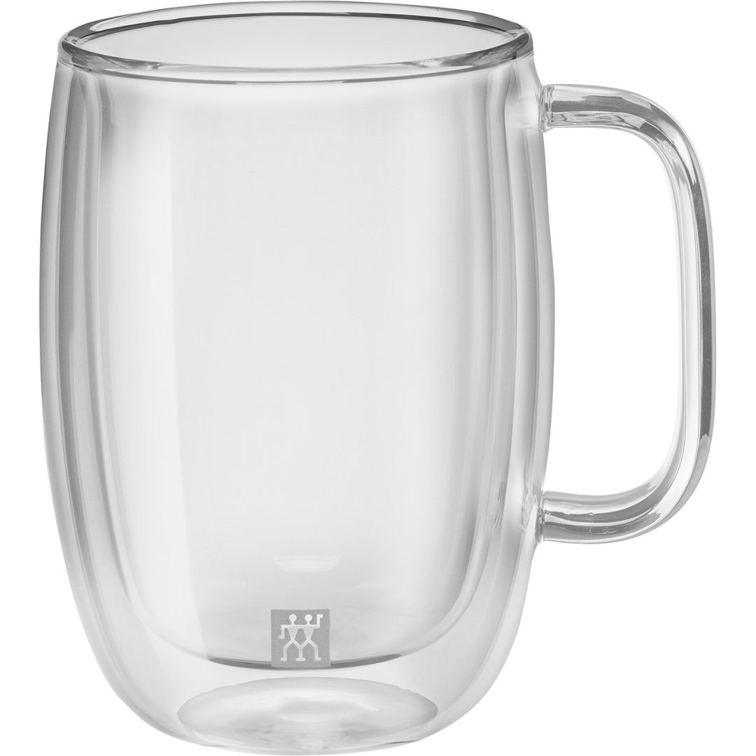 Ensemble de huit mugs en verre à double paroi - Sorrento