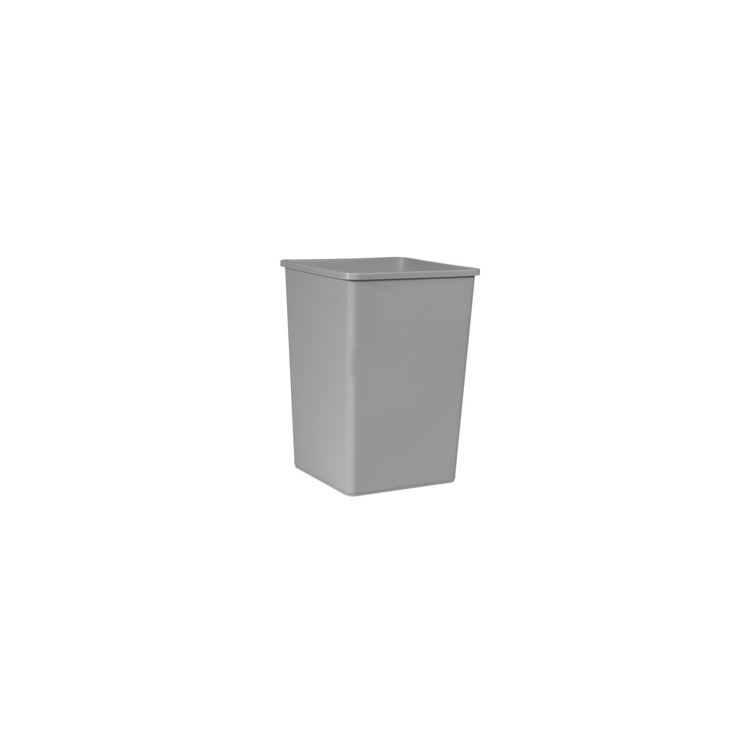 Poubelle Untouchable 132,5 L - Gris