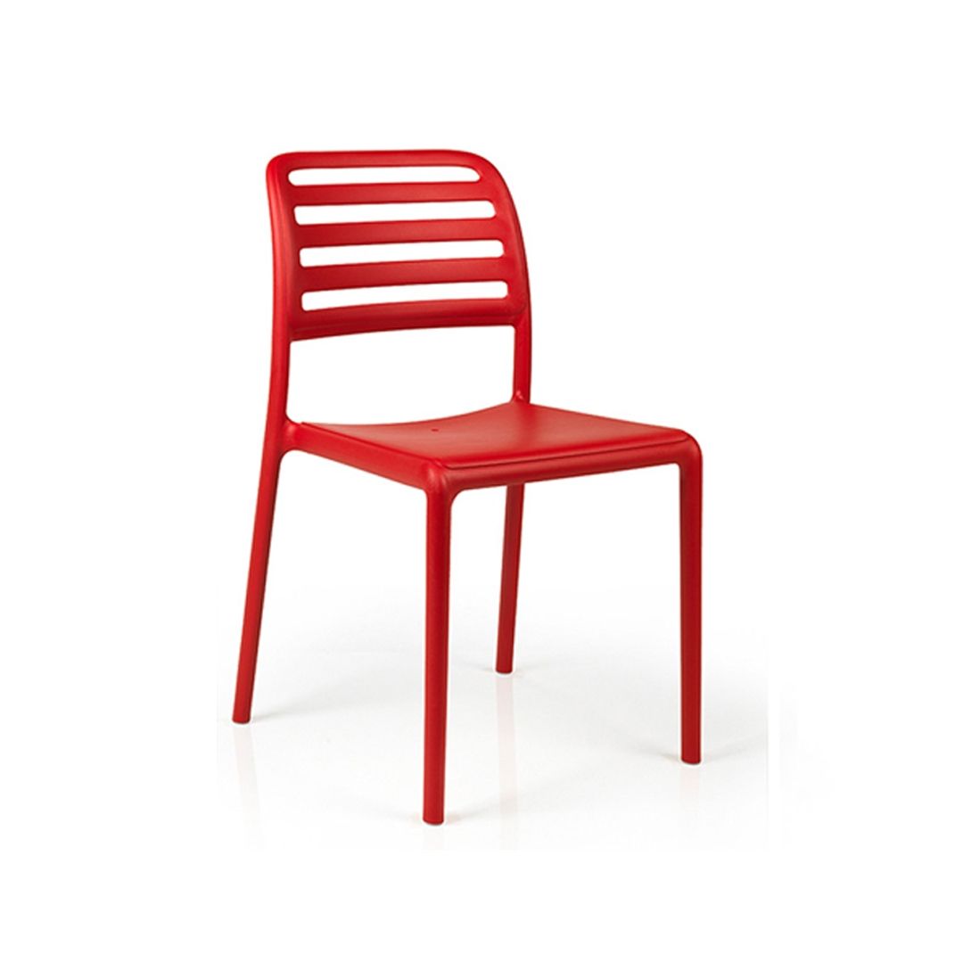 Chaise d'extérieur Costa Bistrot - Rosso