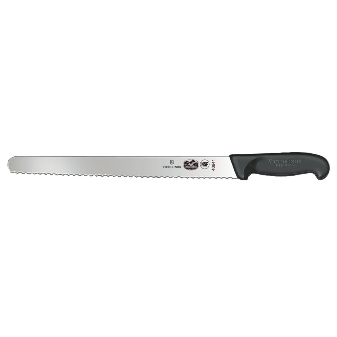 12" Serrated Slicing Knife - Fibrox