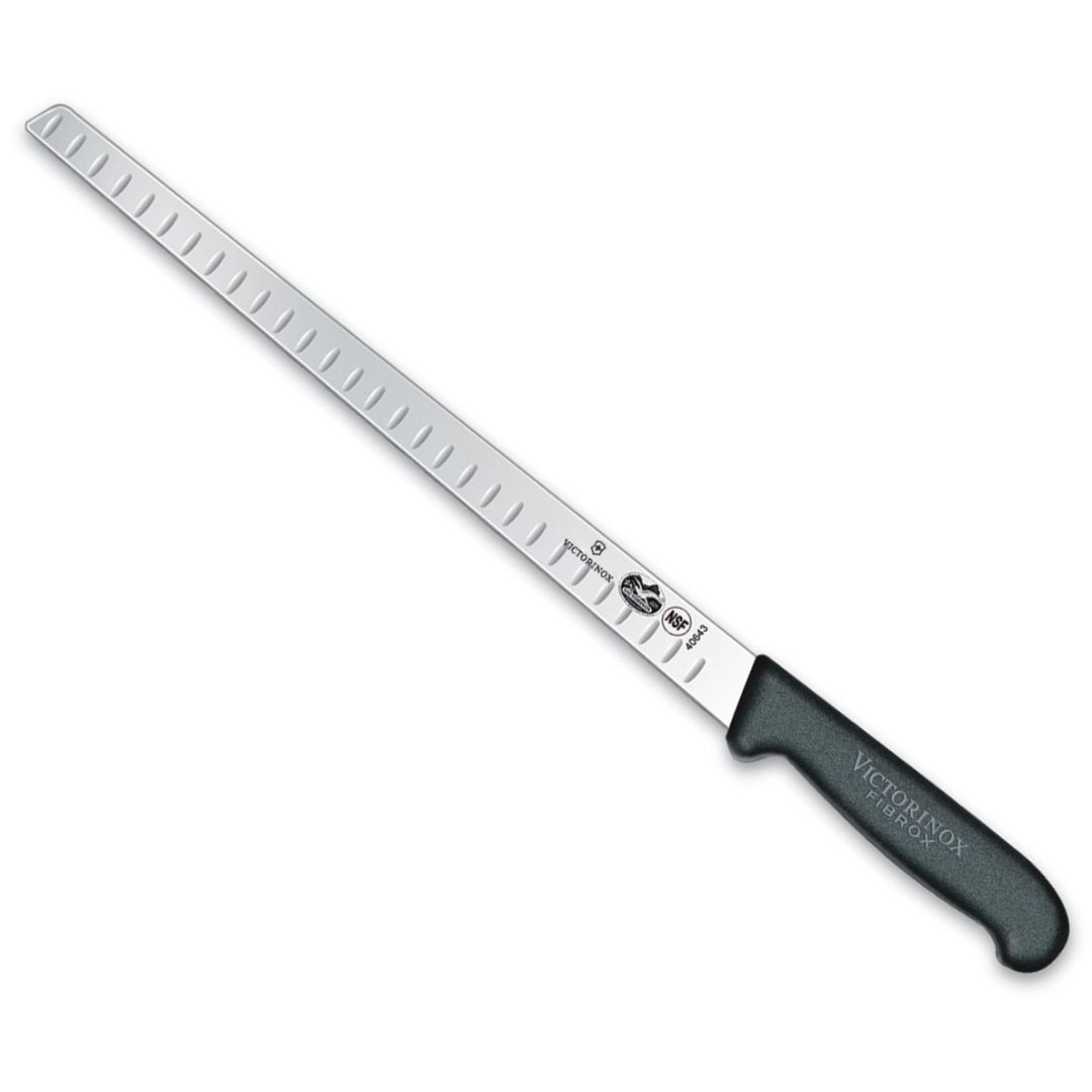Couteau à trancher alvéolé 12" - Fibrox