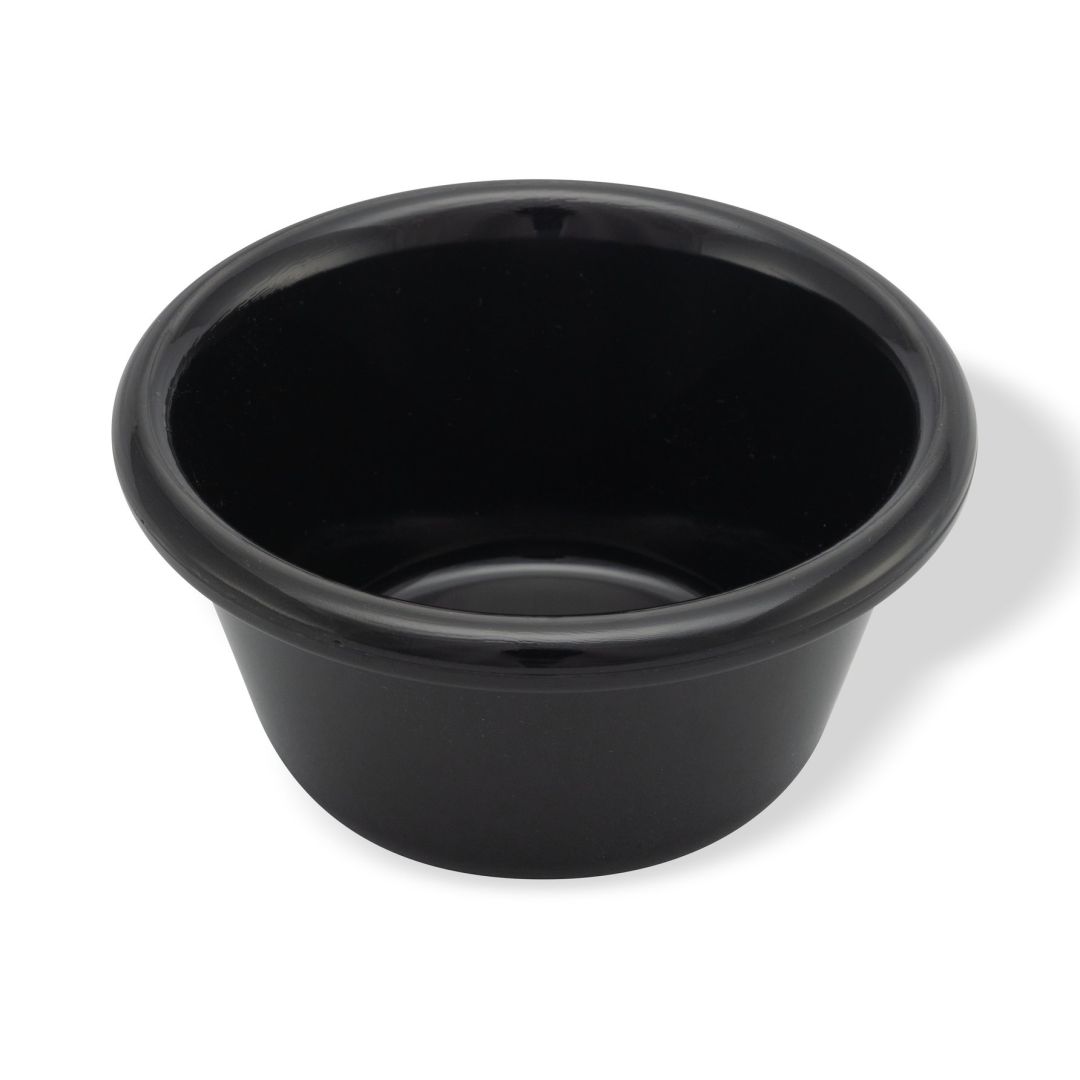 Ramequin rond 3 oz - Noir