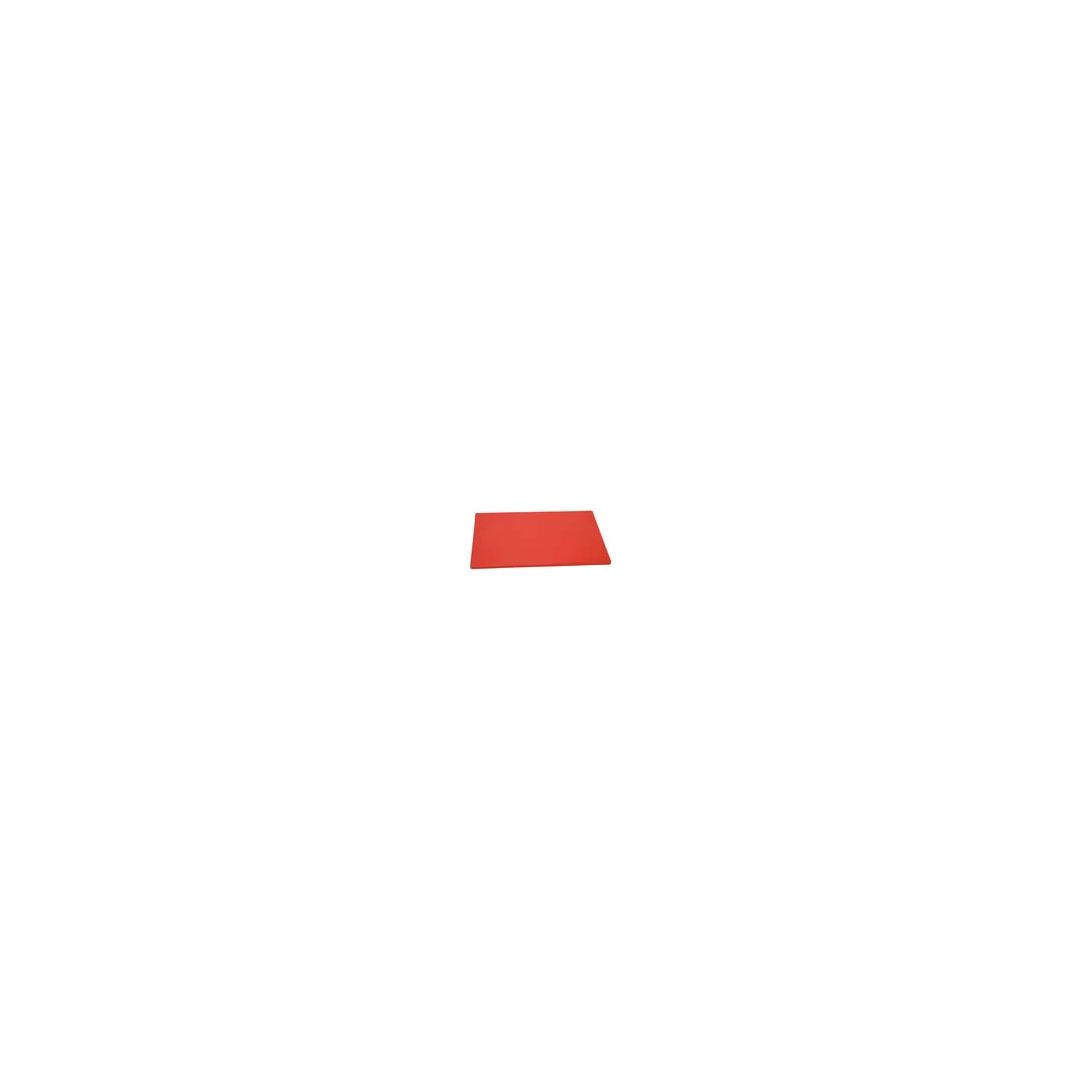 20" x 15" Polyethylene Cutting Board - Red