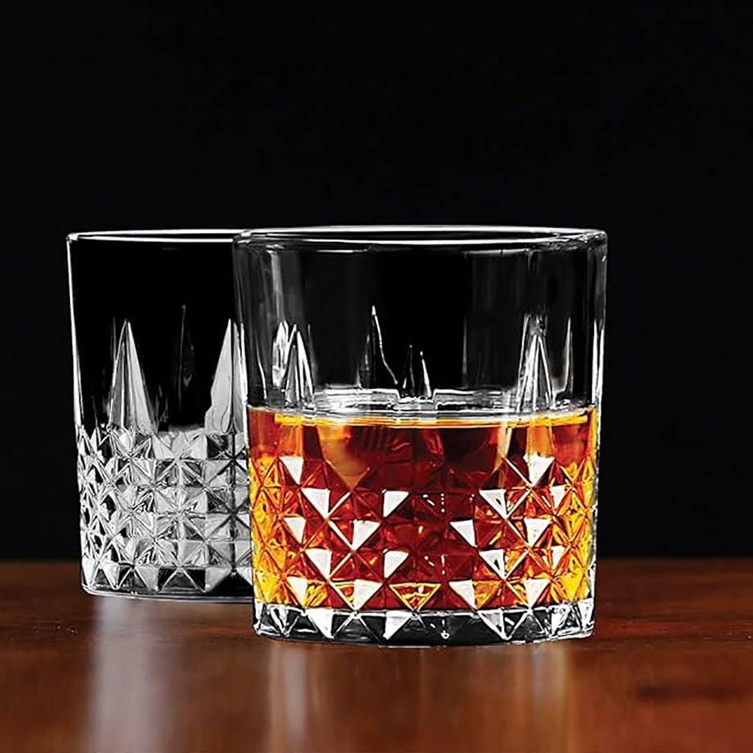 Ensemble de quatre verres à whisky 11,25 oz - Winston