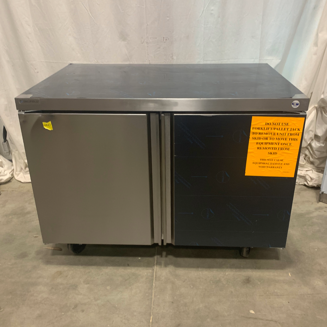 48" Refrigerated Work Table – 2 Doors (Damaged)