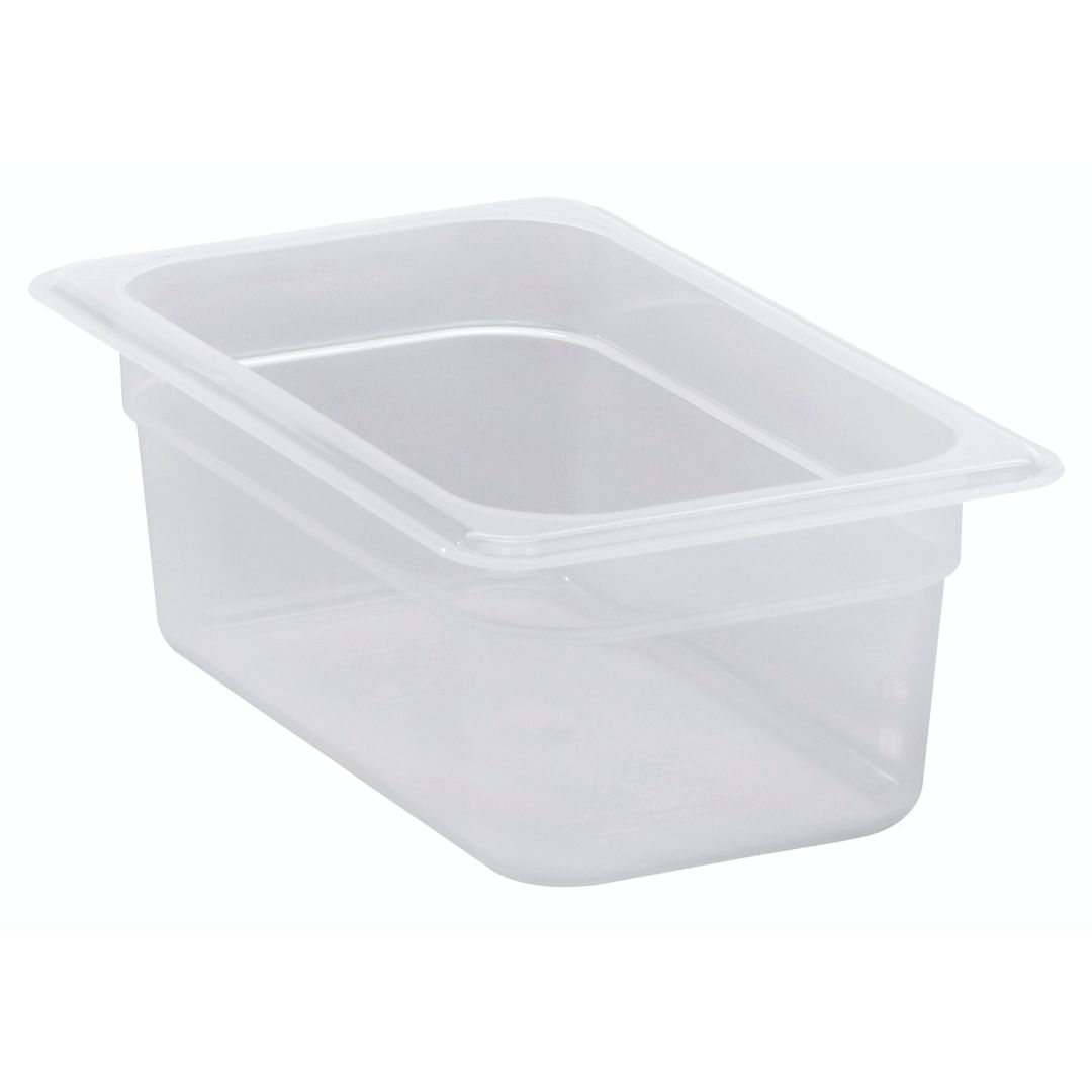 4" Translucent Food Pan - 1/4