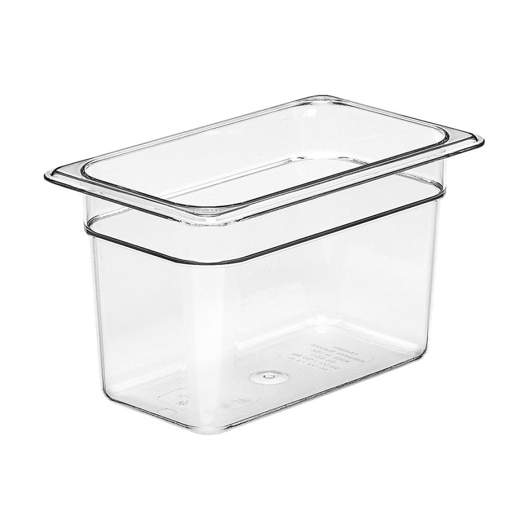 Bac gastronome transparent Camwear 6" - 1/4