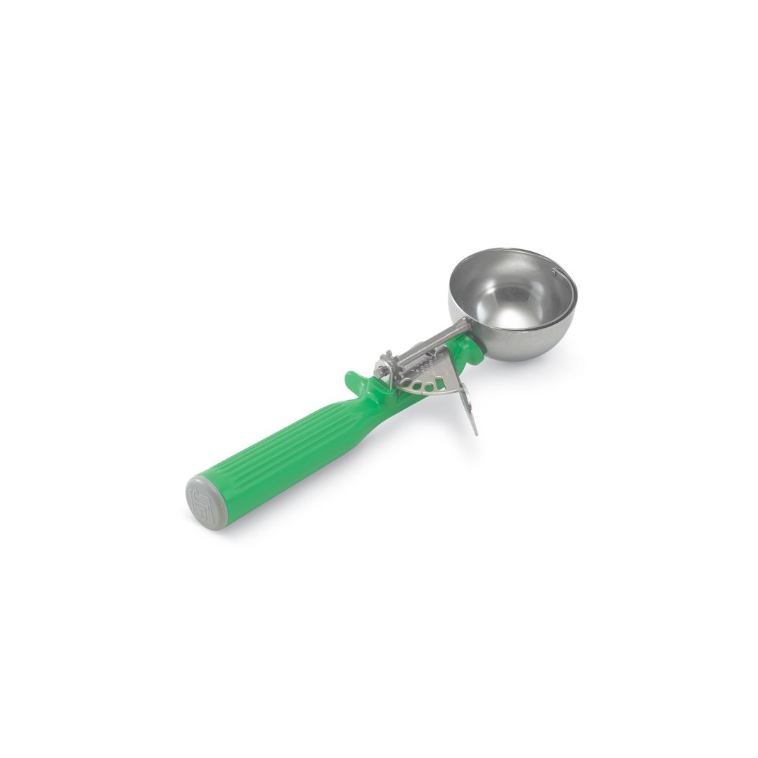 Cuillère à portion à pression #12 2-2/3 oz - Vert