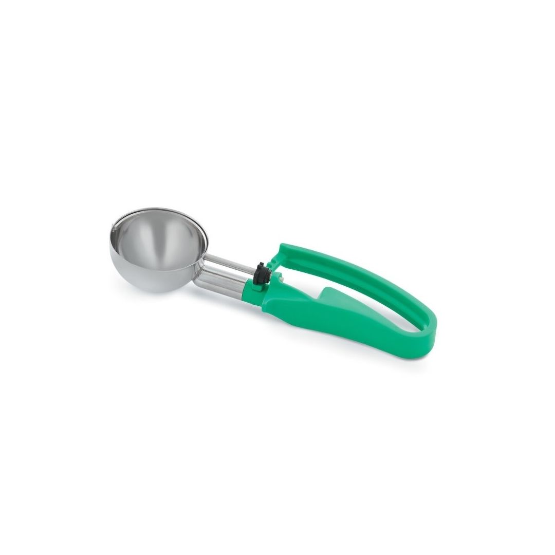 Cuillère à portion à pression #12 2,8 oz - Vert