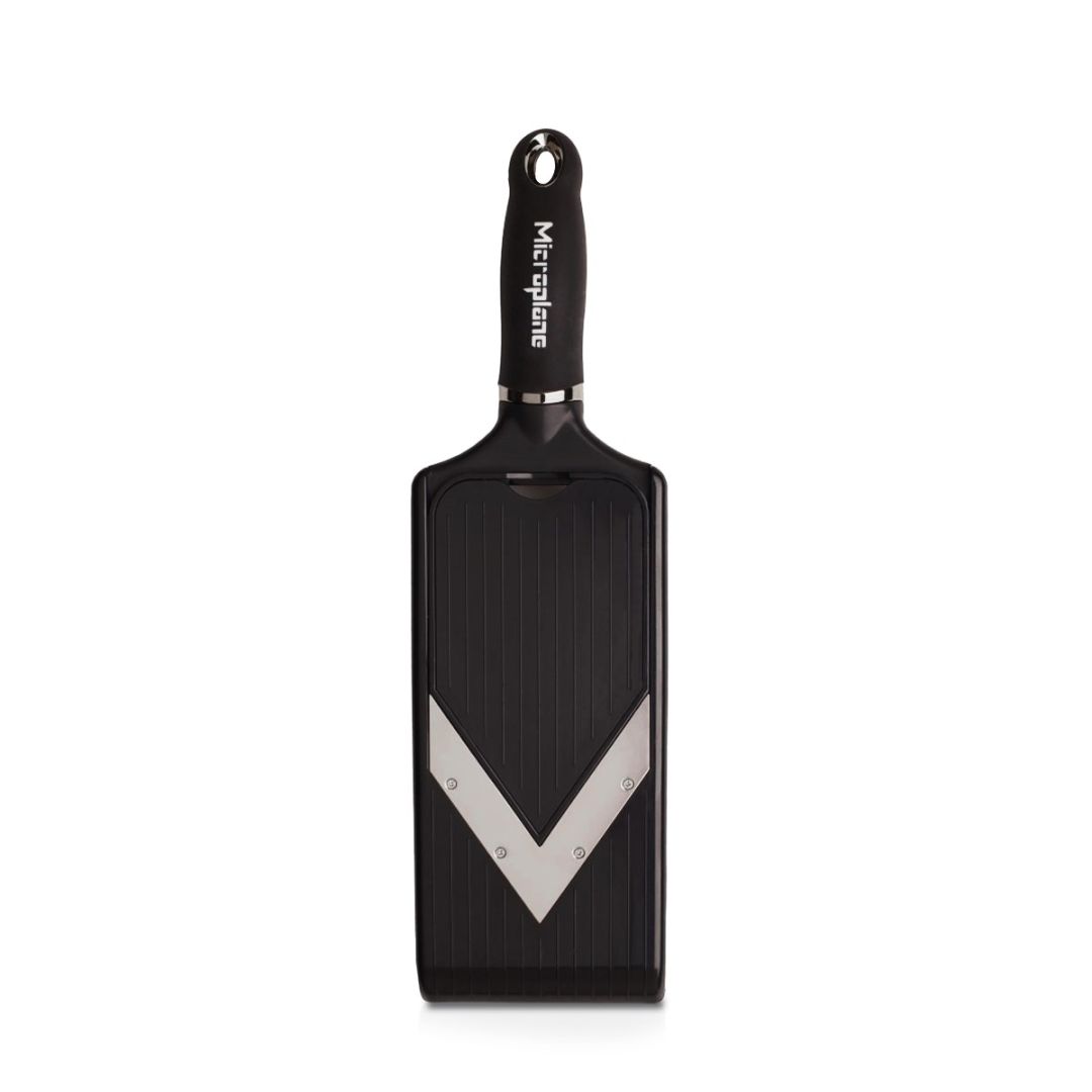 Mandoline ajustable avec poignée V-Blade - Noir