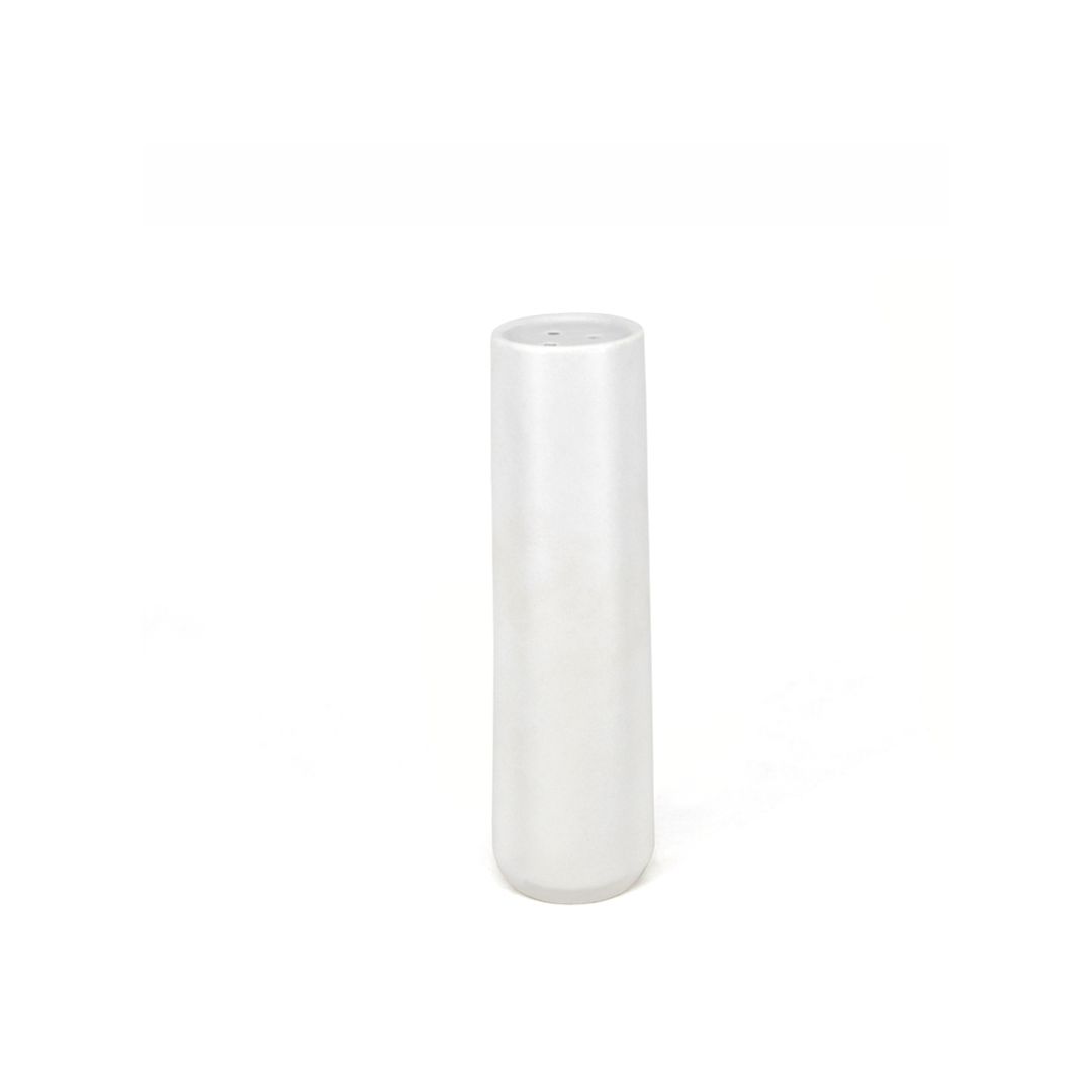 7" Stoneware Salt / Pepper - Matte White