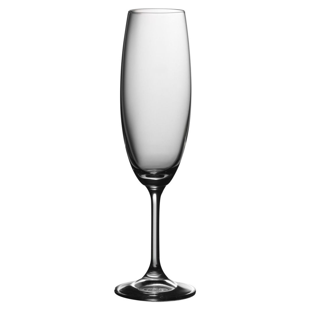 Ensemble de six flûtes à champagne 8 oz - Serene 