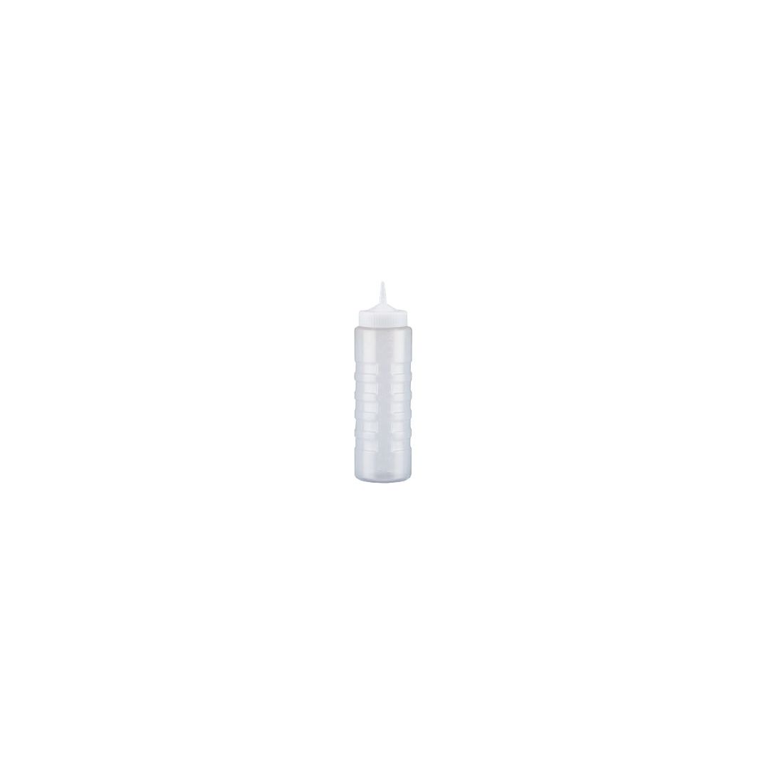 Bouteille à pression transparente Traex Color-Mate 24 oz - Bouchon vert