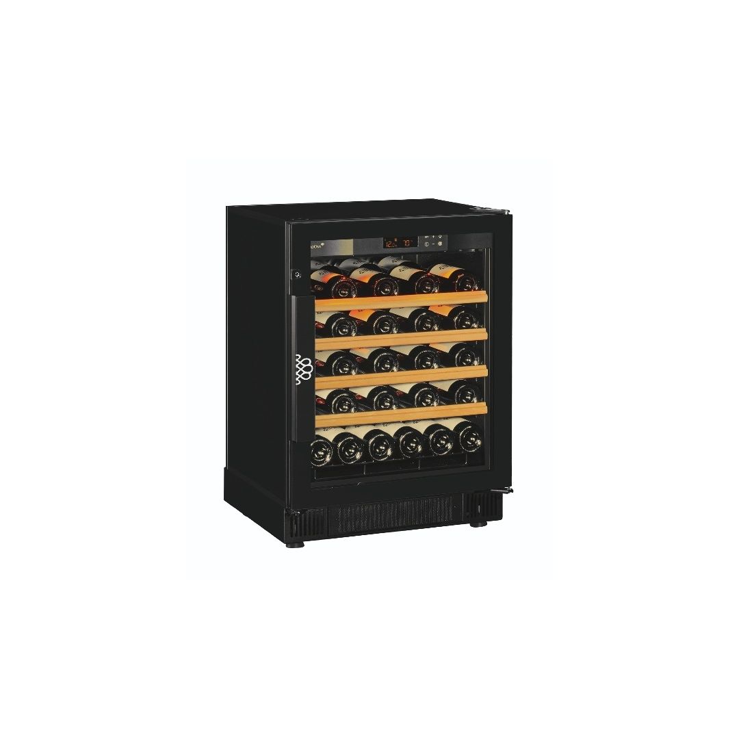 Cellier Compact 1 température, 1 porte vitrée Full Glass - 38 bouteilles