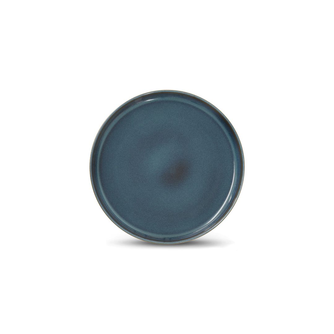 Assiette à diner 22 cm - Uno Bleu