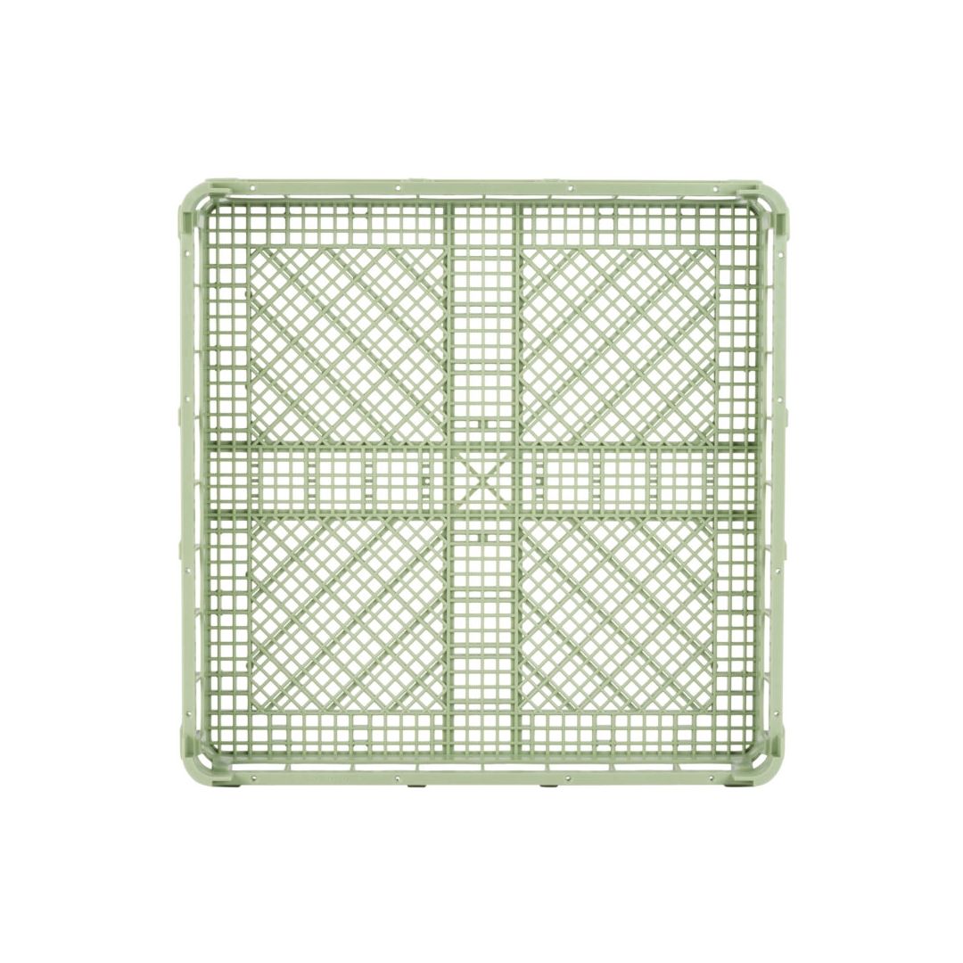 Panier pleine grandeur pour coutellerie 4,125" - Vert