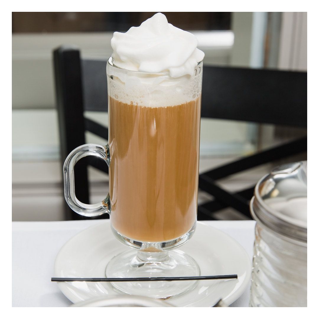Tasse à café irlandais en verre 8 oz 