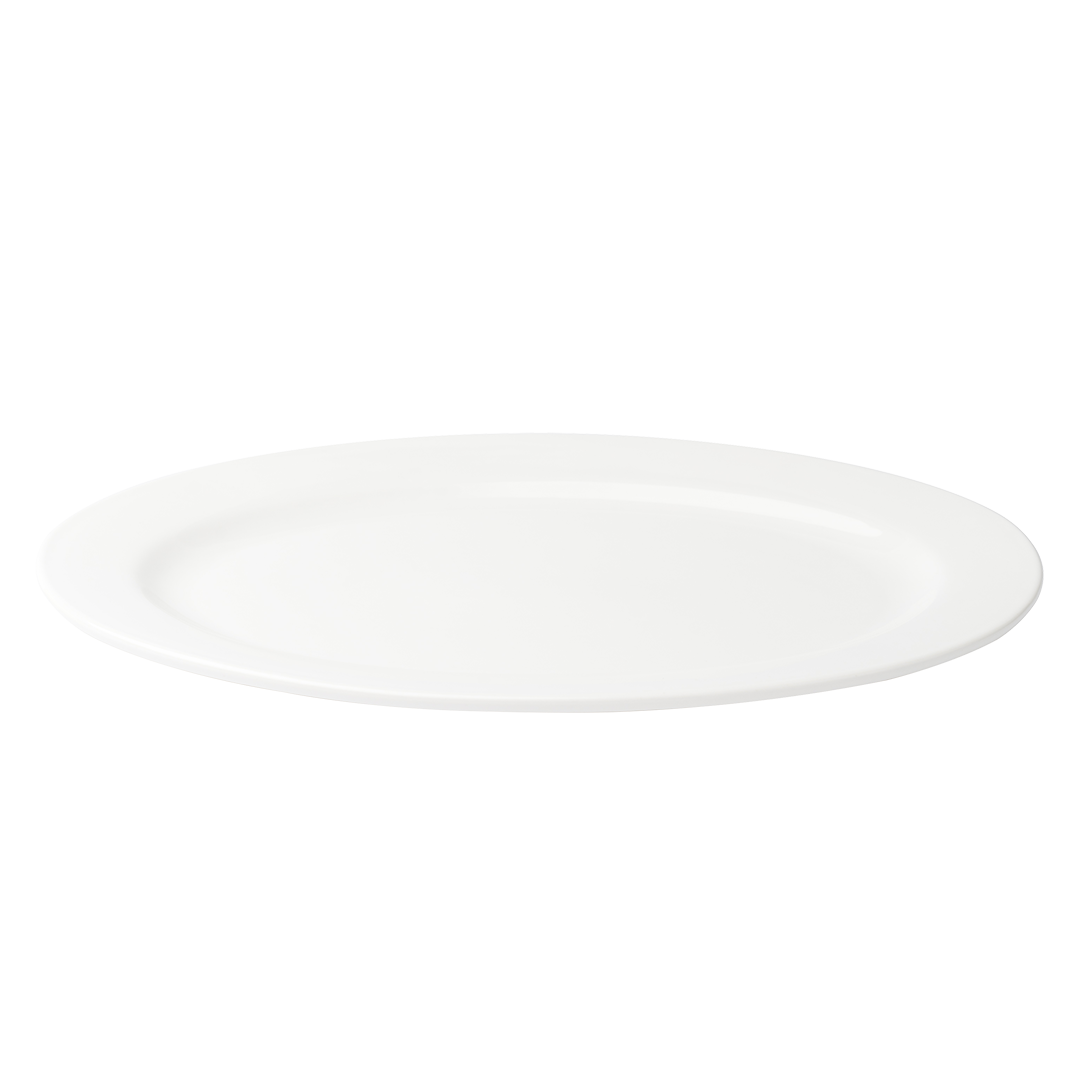 Plat ovale à bord large 11,75" x 8,5" - Foundation